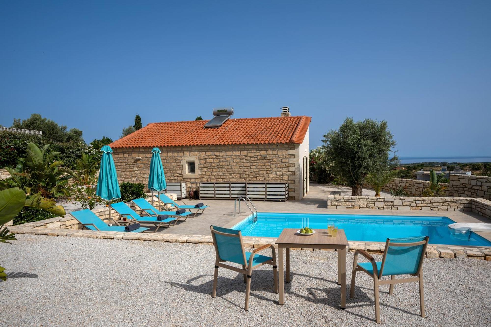Villa Vasiliki Private Pool Erfoi Luaran gambar