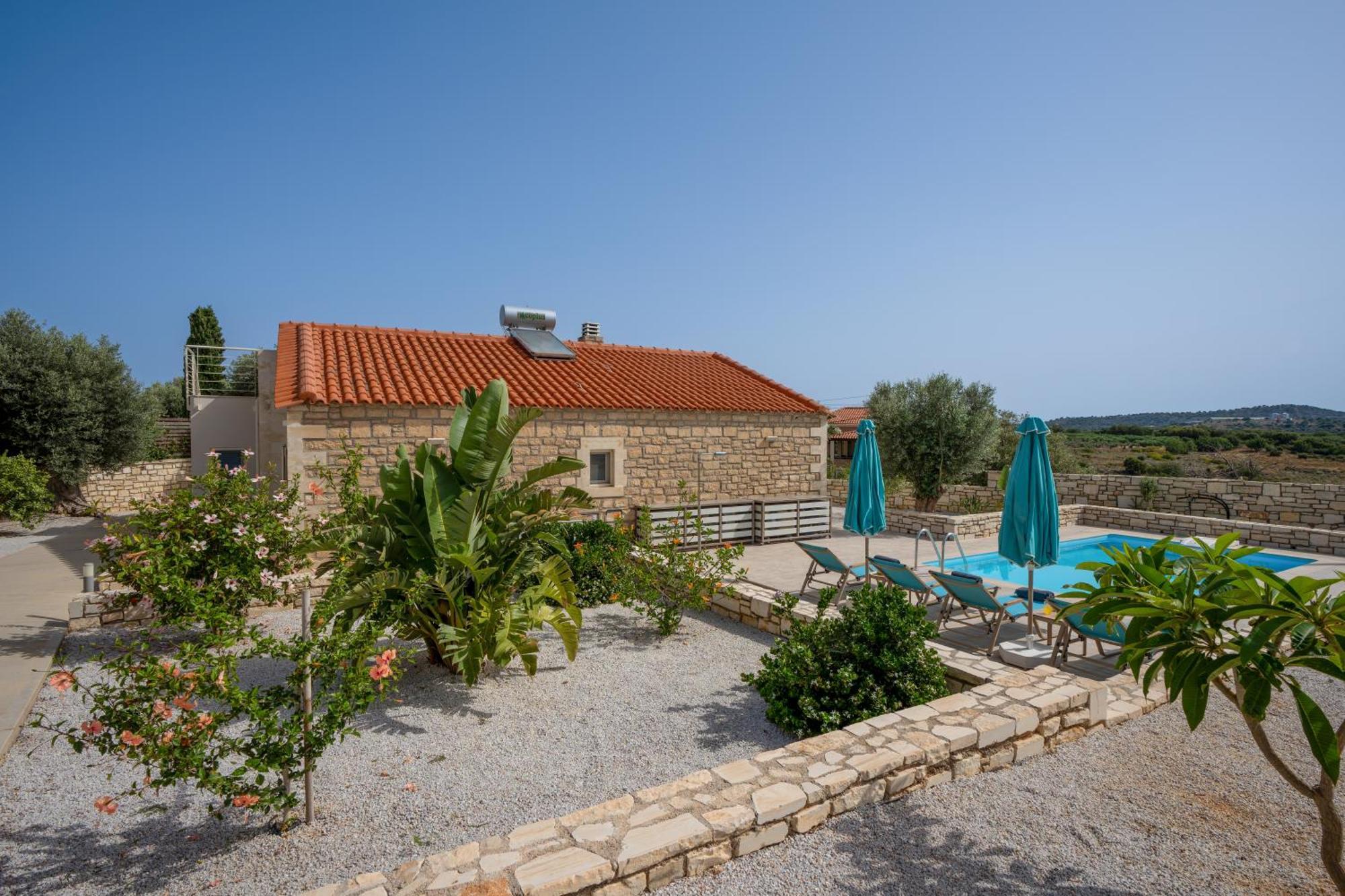Villa Vasiliki Private Pool Erfoi Luaran gambar