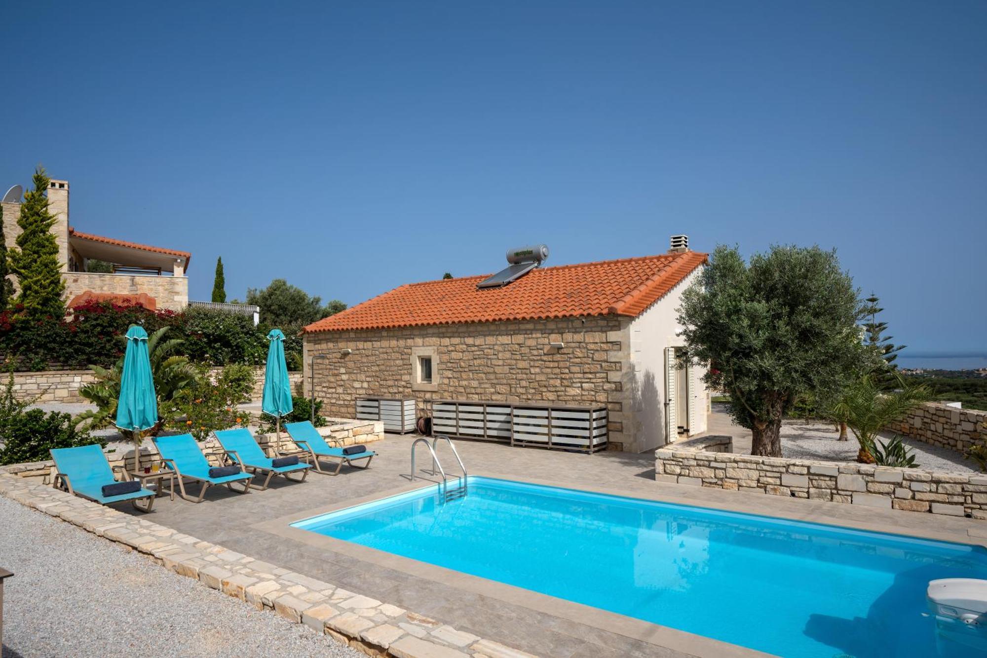 Villa Vasiliki Private Pool Erfoi Luaran gambar