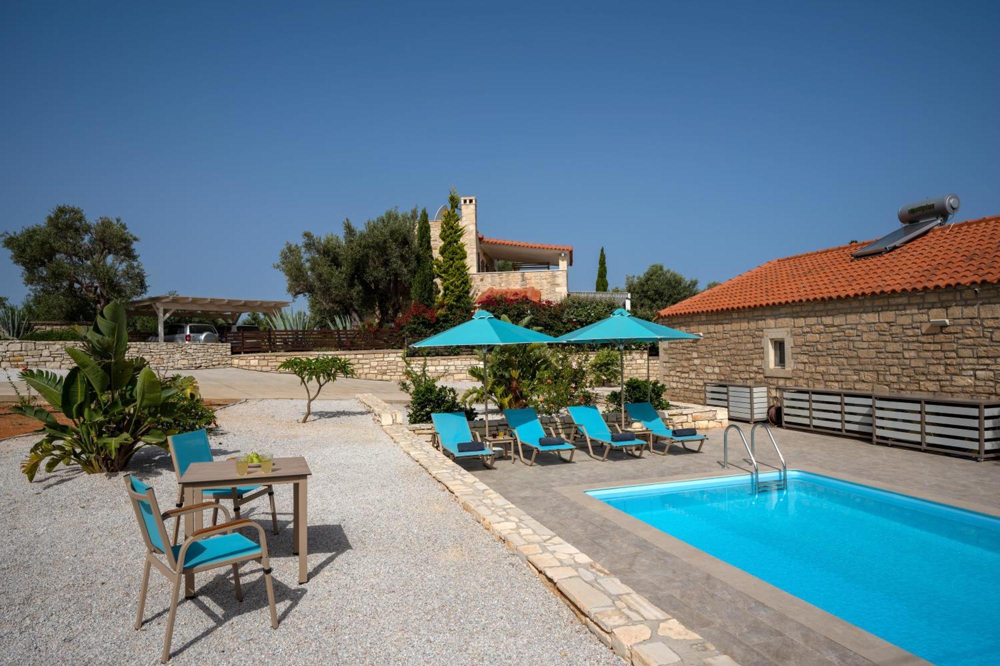 Villa Vasiliki Private Pool Erfoi Luaran gambar
