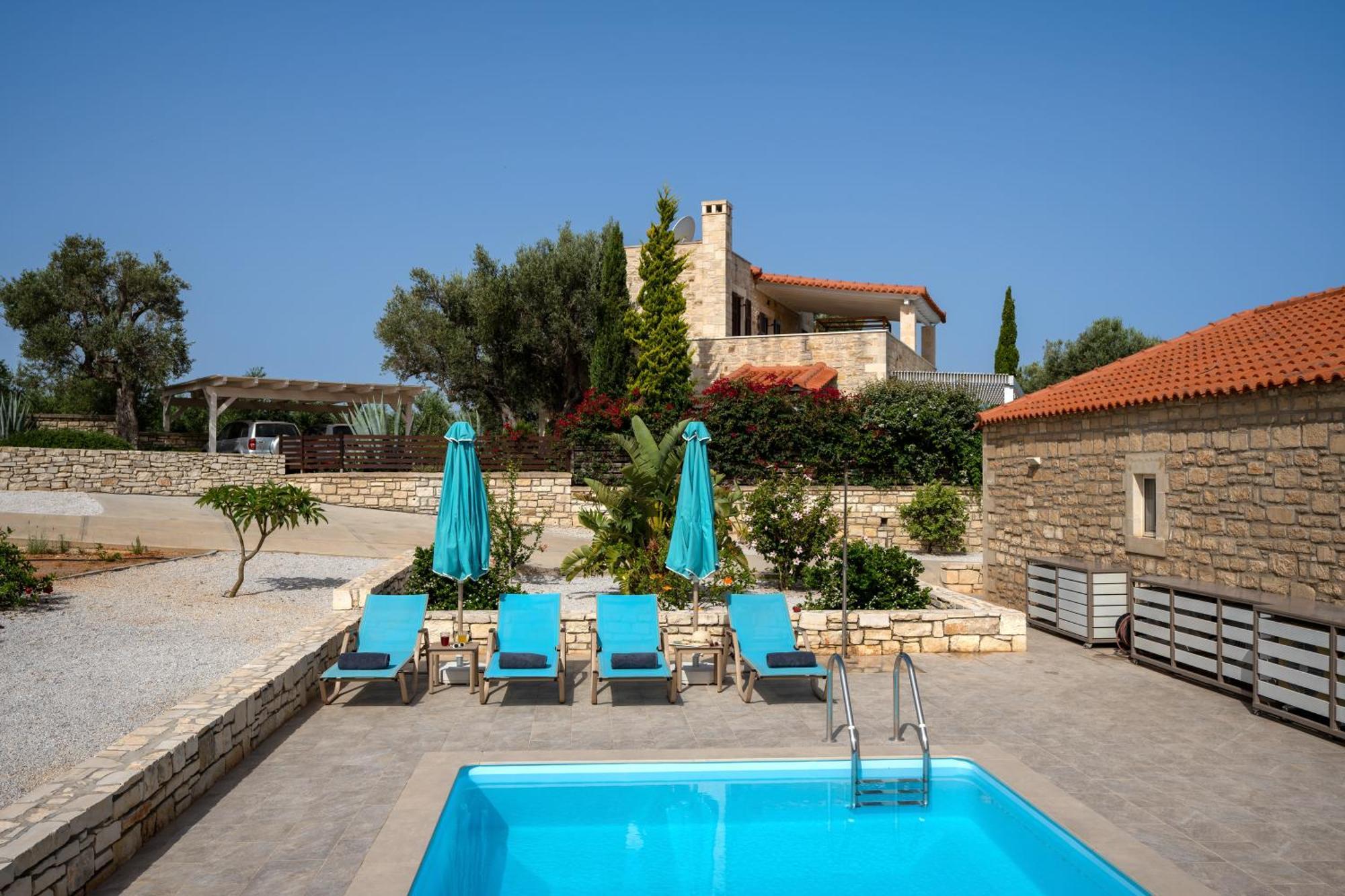 Villa Vasiliki Private Pool Erfoi Luaran gambar