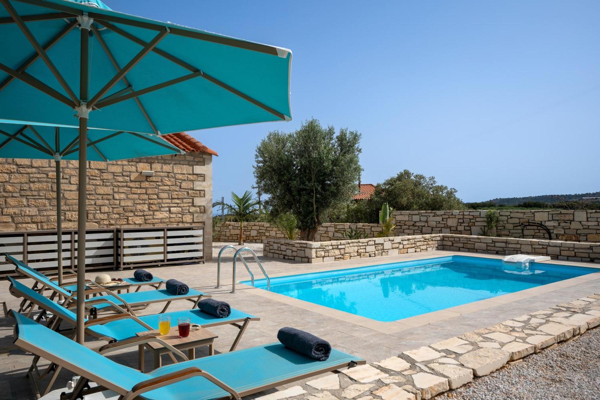 Villa Vasiliki Private Pool Erfoi Luaran gambar