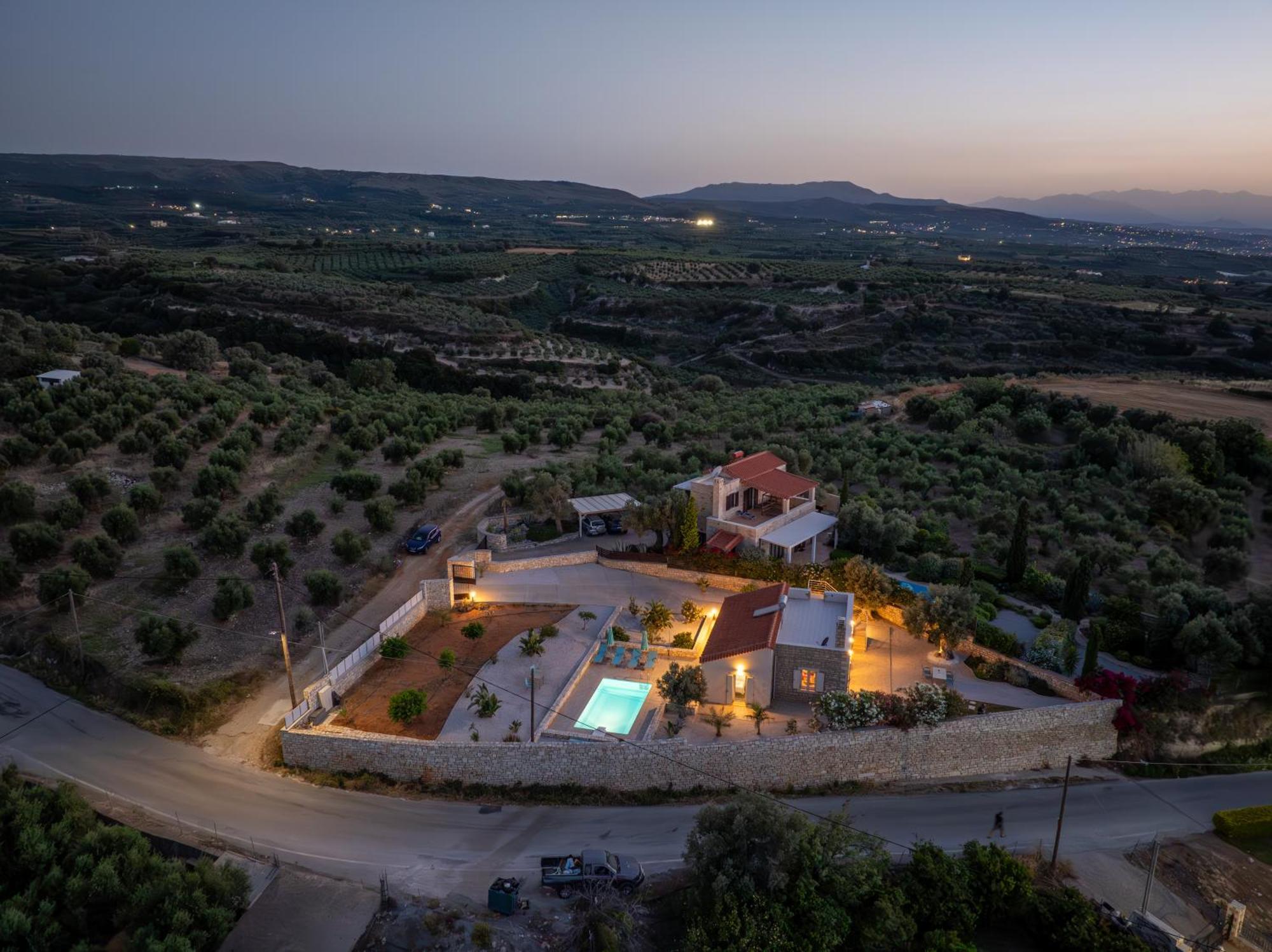 Villa Vasiliki Private Pool Erfoi Luaran gambar