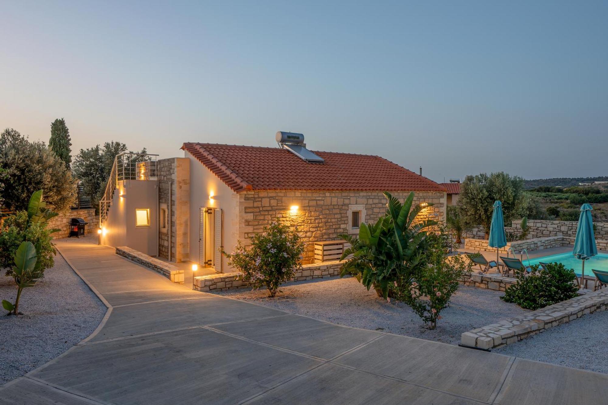 Villa Vasiliki Private Pool Erfoi Luaran gambar