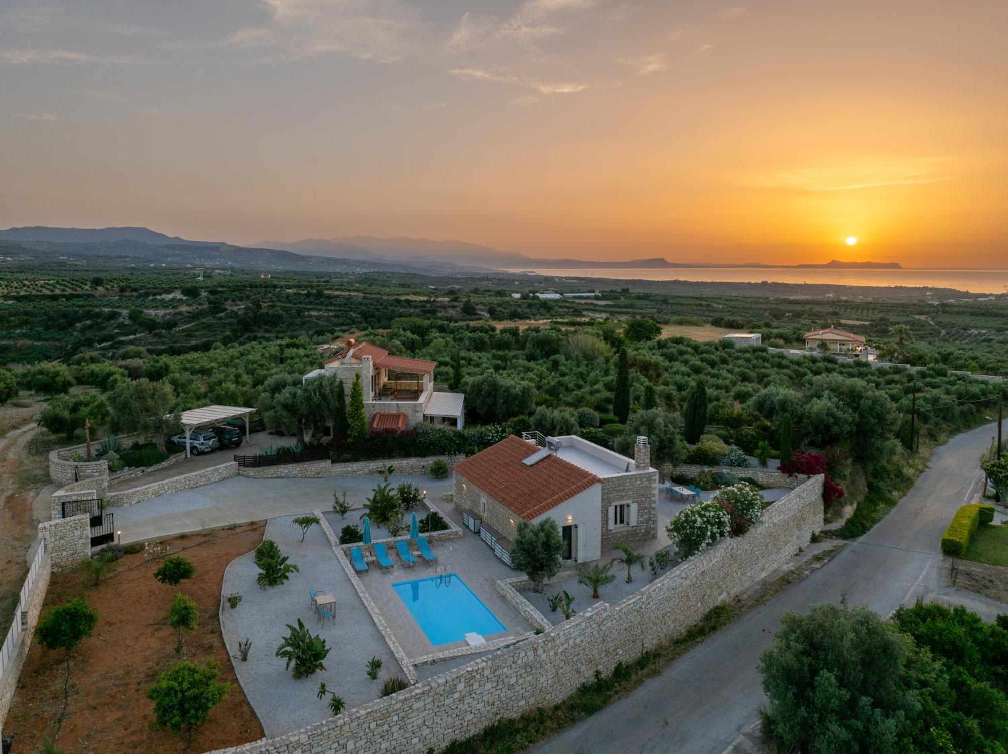 Villa Vasiliki Private Pool Erfoi Luaran gambar