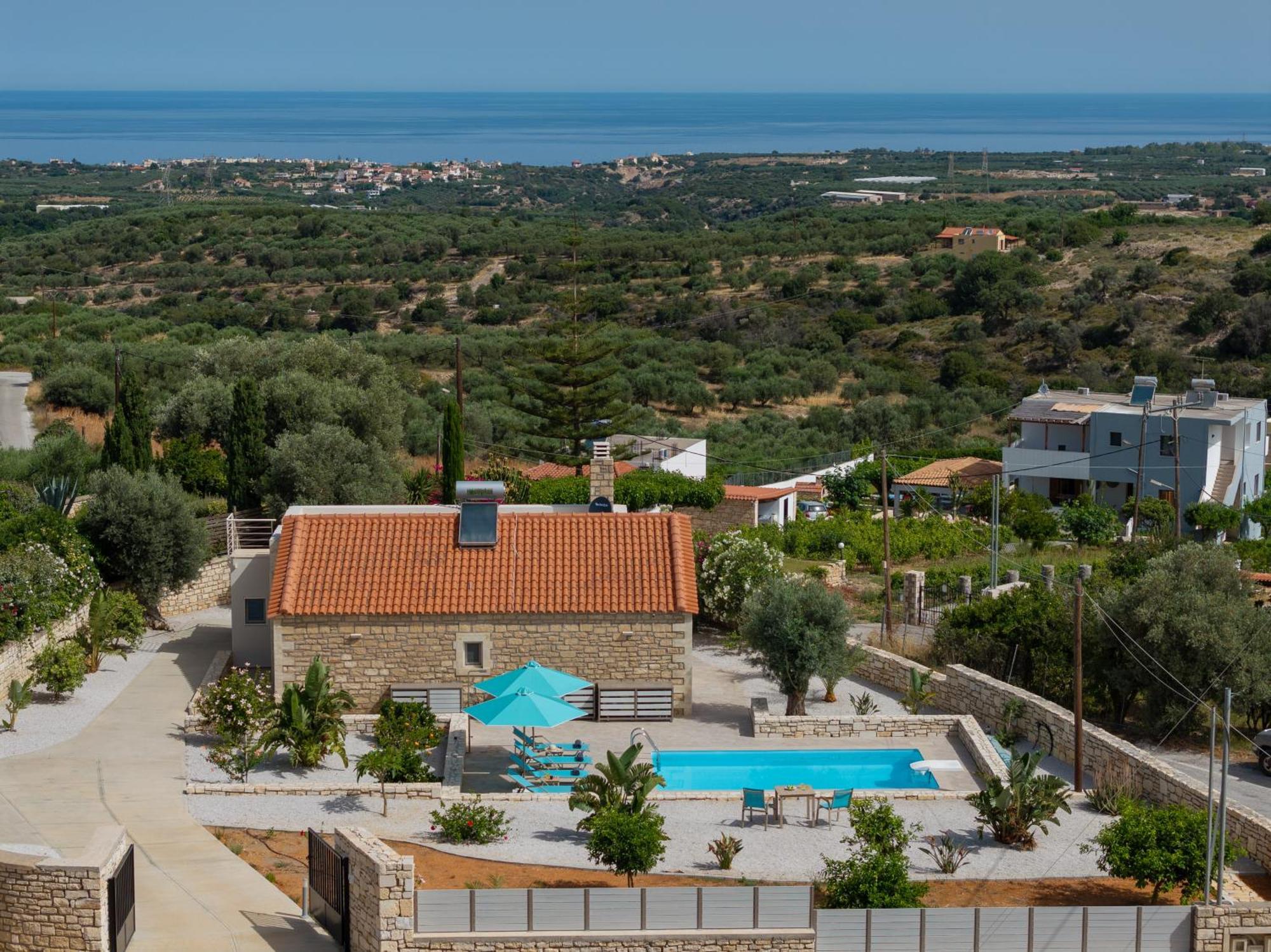 Villa Vasiliki Private Pool Erfoi Luaran gambar